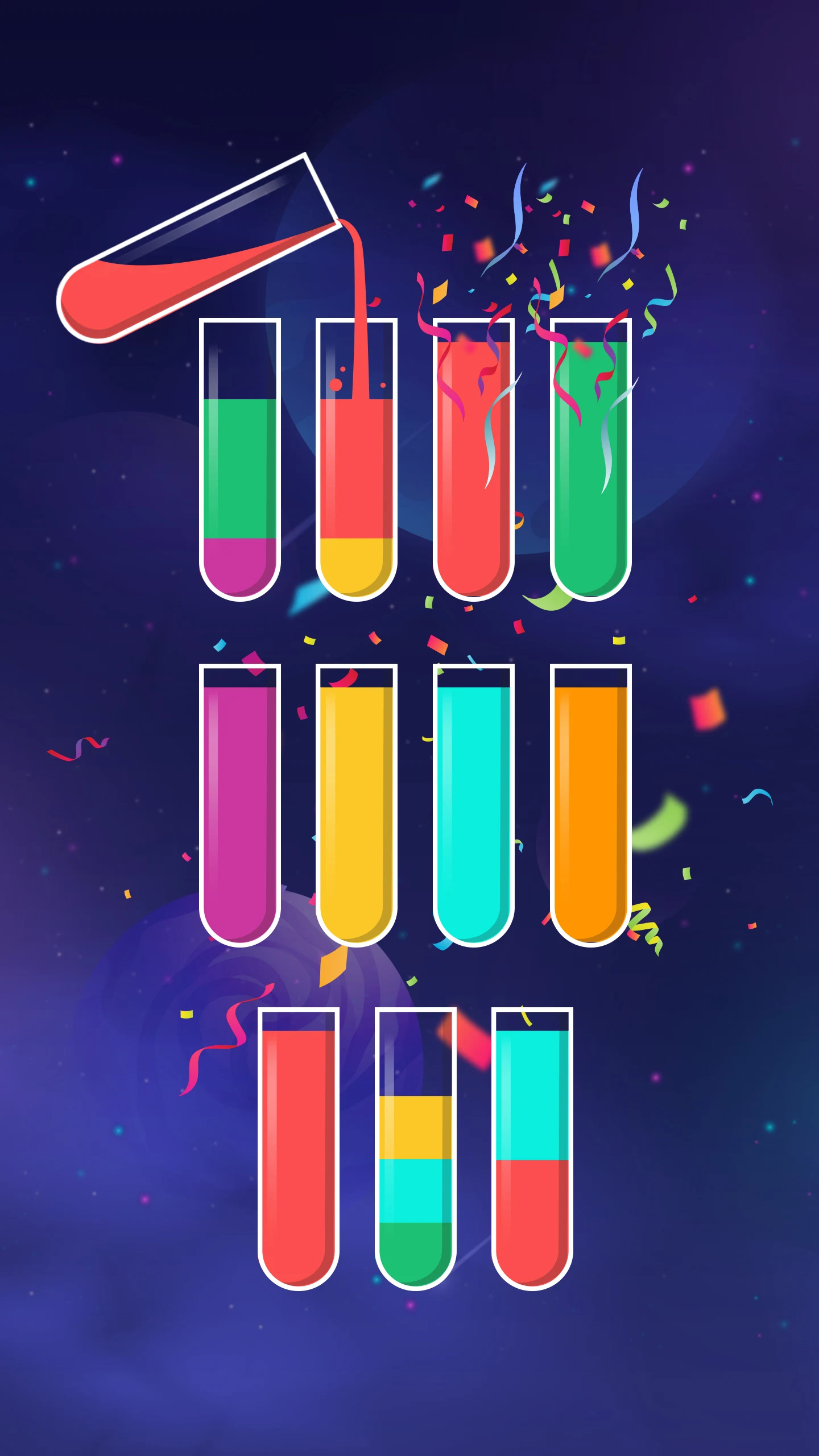 Water Sort Puzzle Color Game screenshot